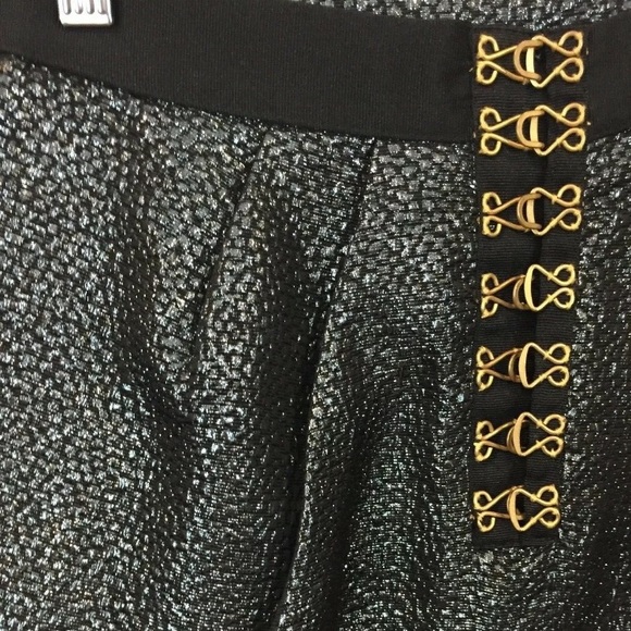 Leifsdottir Metallic Cobblestone Tulip Skirt - Picture 7 of 8